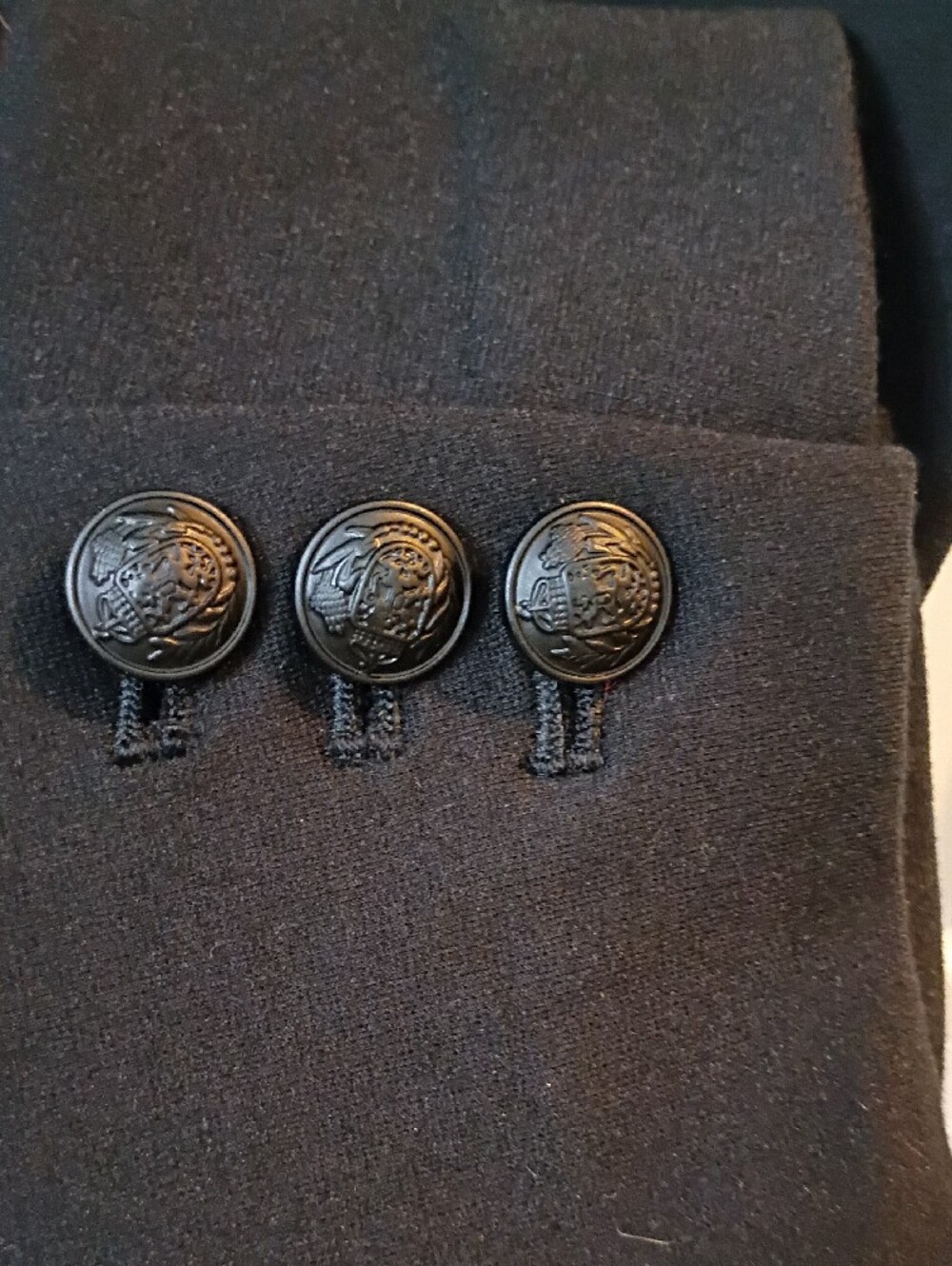 Lane Bryant Black Double-Breasted Suit Jacket - Picture 4 of 6